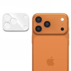 Folie camera iPhone 17 Pro Max Techsuit Full Glass, argintiu