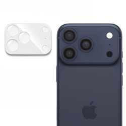 Folie camera iPhone 17 Pro Techsuit Full Glass, argintiu