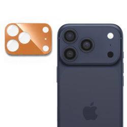 Folie camera iPhone 17 Pro Techsuit Full Glass, portocaliu