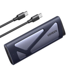 Carcasa SSD M.2 NVMe/SATA Ugreen, 20Gbps, 8TB, gri, 55150