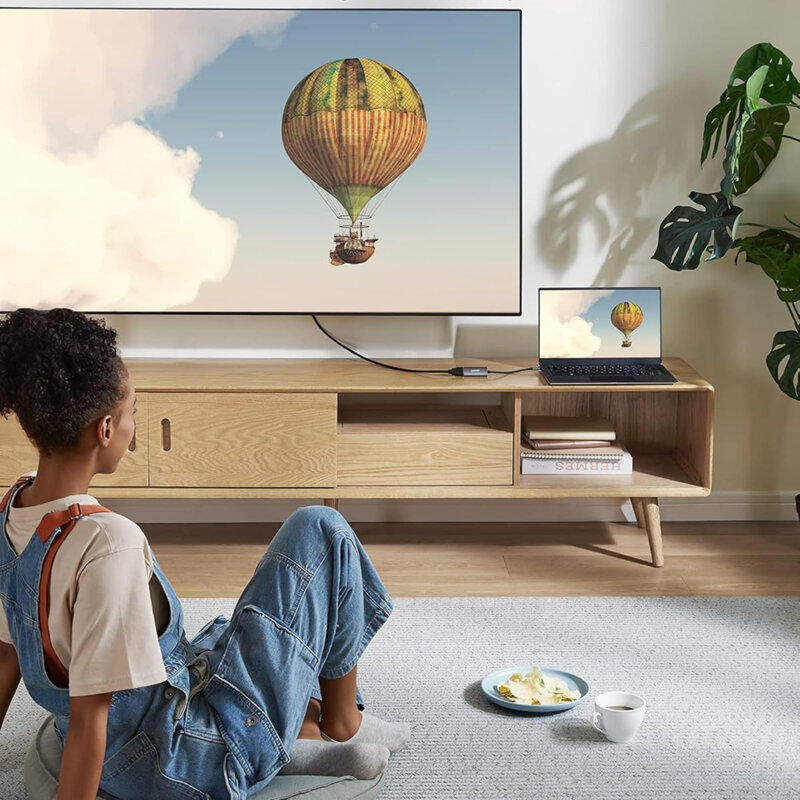 Adaptor video Ultra HD Type-C la HDMI Anker, gri