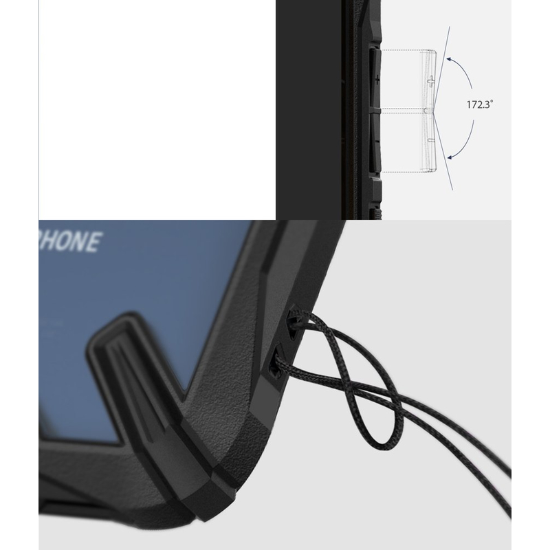 Husa Xiaomi Pocophone F1 Ringke Fusion X - Ruby Red