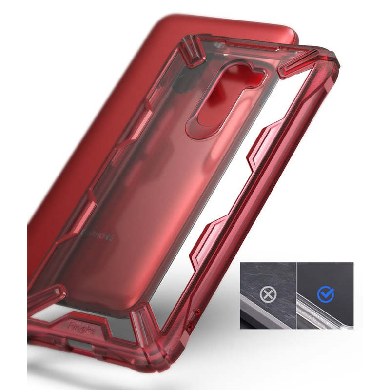 Husa Xiaomi Pocophone F1 Ringke Fusion X - Ruby Red
