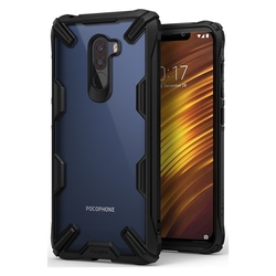 Husa Xiaomi Pocophone F1 Ringke Fusion X - Black