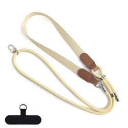 Snur, lanyard pentru telefon Techsuit UrbanLoop TLN2C, crem