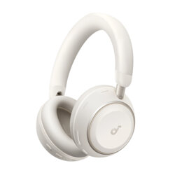 Casti de calatorit Noise Cancelling, Hi-Res Anker Space 2, alb