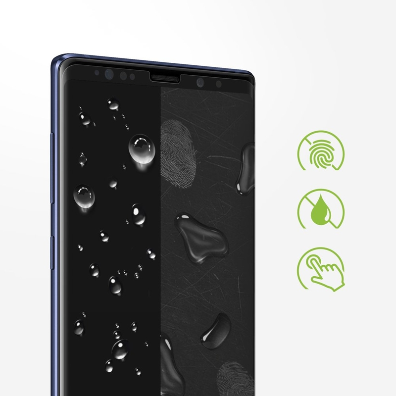 Folie Protectie FullCover Samsung Galaxy Note 9 Ringke Dual Easy(2 Pack) - Clear