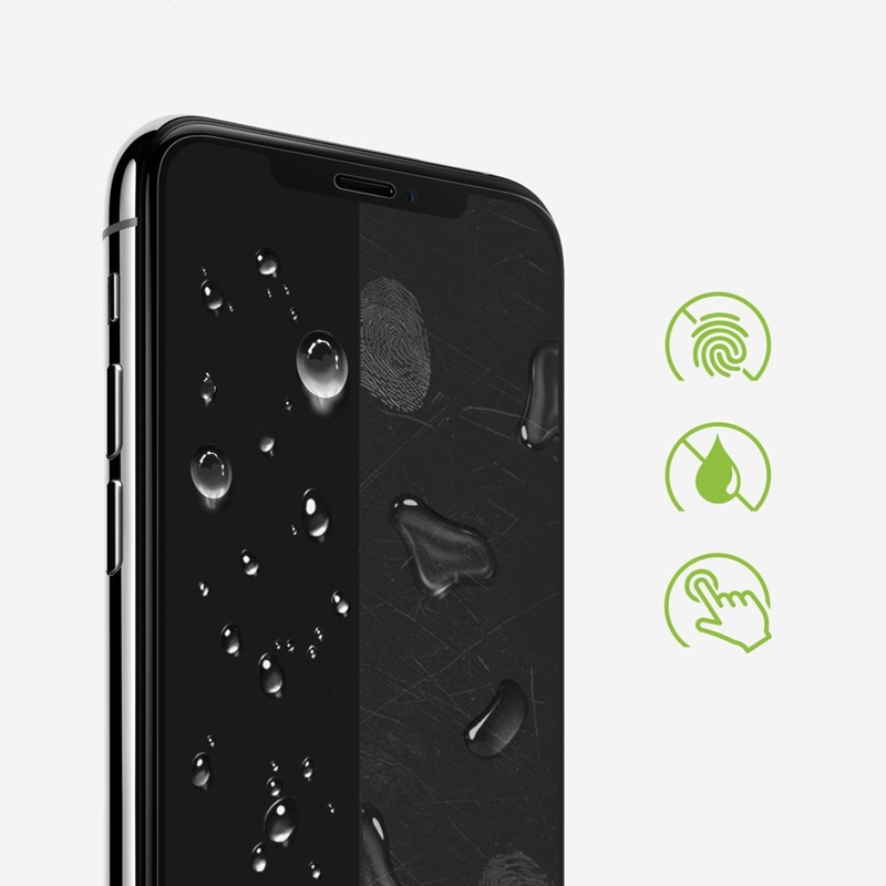 Folie Protectie FullCover iPhone X, iPhone 10 Ringke Dual Easy (2 Pack) - Clear
