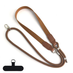 Snur, lanyard pentru telefon Techsuit UrbanLoop TLN8B, maro