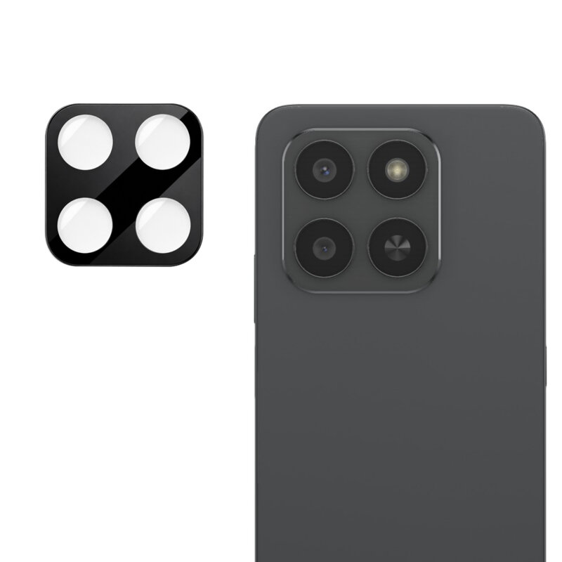 Folie camera Honor 400 Smart 5G Techsuit Full Glass, negru