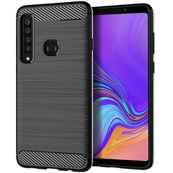 Husa Samsung Galaxy A9 2018 TPU Carbon Negru