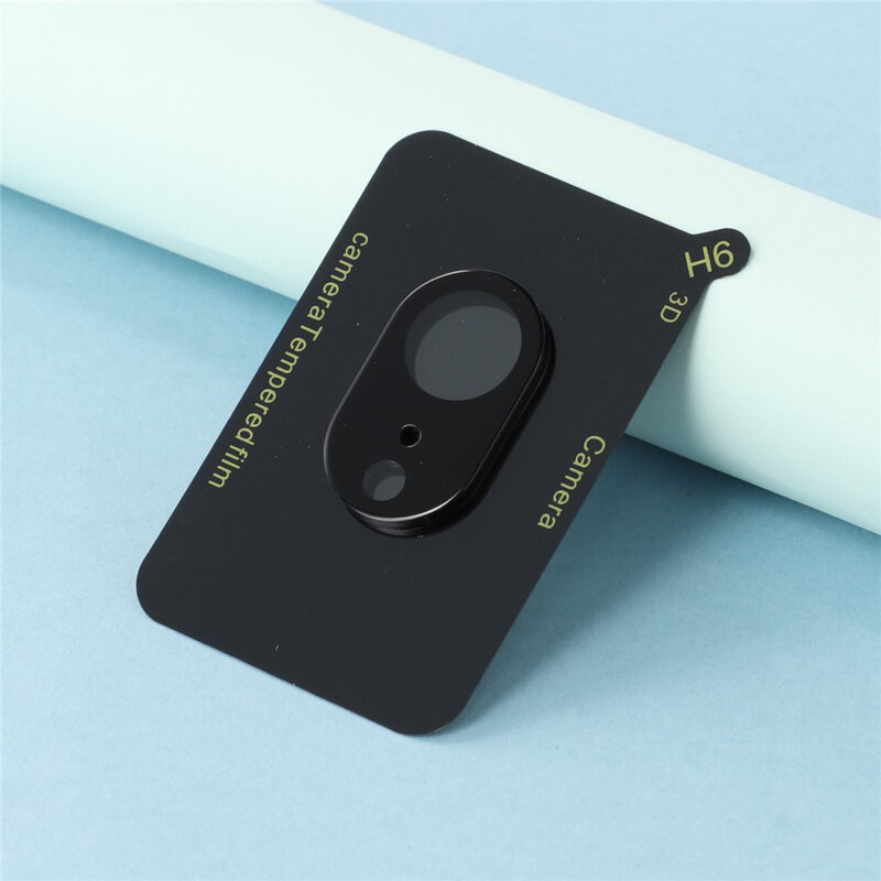 Folie camera iPhone 16e Techsuit Full Glass, negru