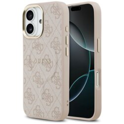 Husa originala Guess iPhone 17 Hardcase 4G Classic MagSafe, roz, GUHMP17SP4MSEGCP
