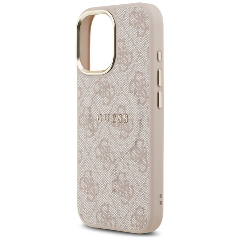 Husa originala Guess iPhone 17 Hardcase 4G Classic MagSafe, roz, GUHMP17SP4MSEGCP
