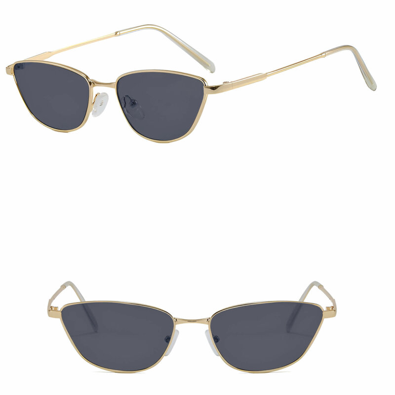 Ochelari cat eye premium, rama metalica Techsuit 622, negru