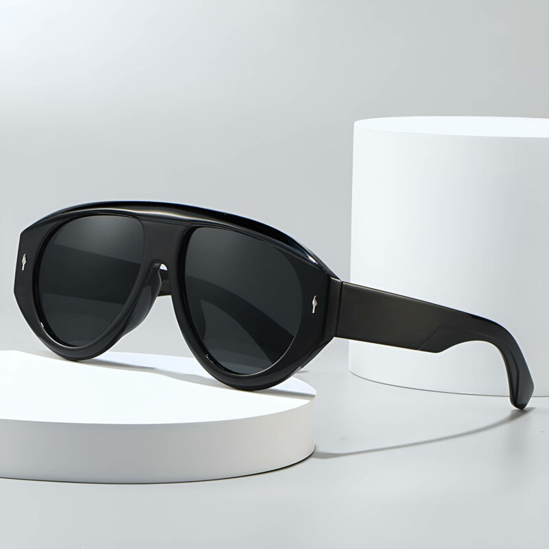 Ochelari de dama premium retro aviator Techsuit 3991, Safari