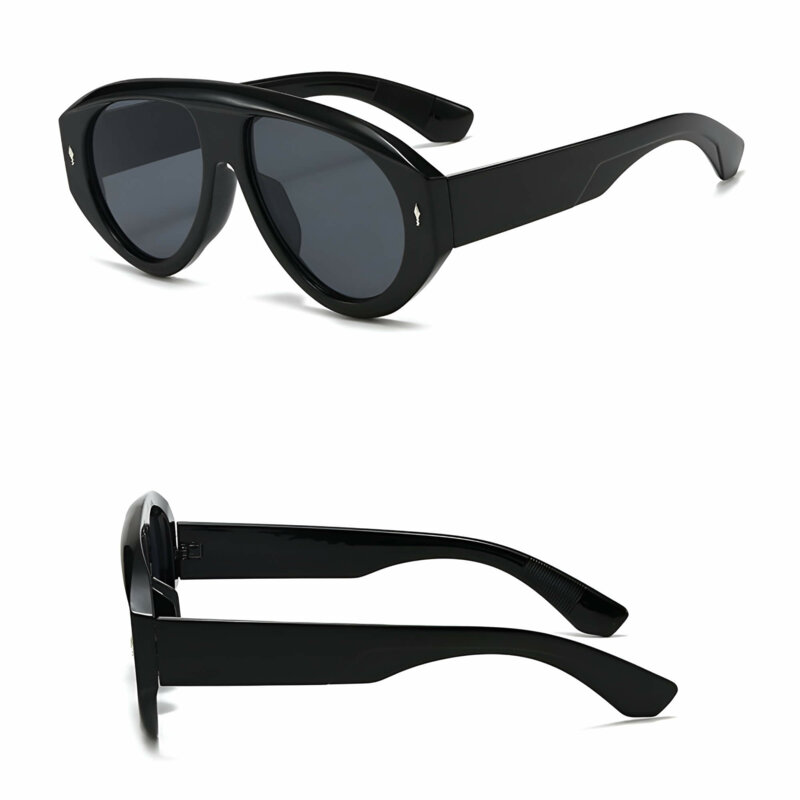 Ochelari de dama premium retro aviator Techsuit 3991, Blizzard Blue