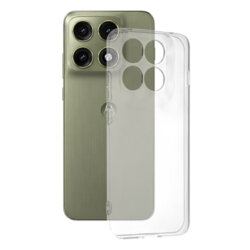 Husa Motorola Edge 70 Pro Techsuit Clear Silicone, transparenta