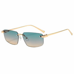 Ochelari de soare premium fara rama, unisex Techsuit S098, Lagoon