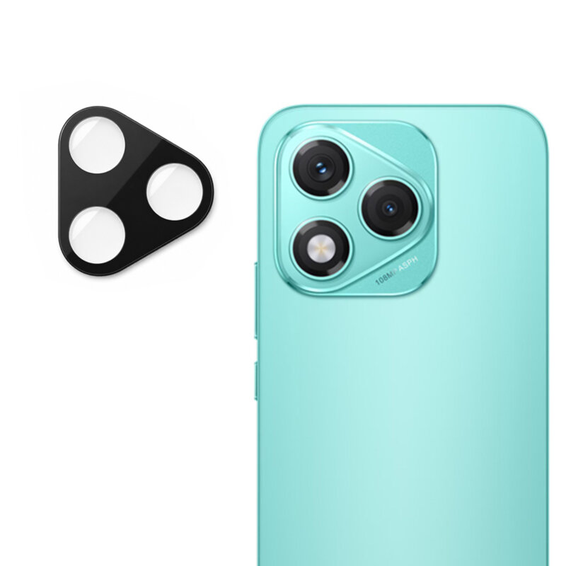 Folie camera Honor 400 Lite Techsuit Full Glass, negru