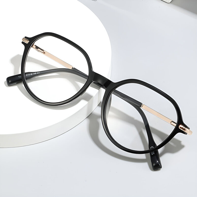 Ochelari pentru PC premium browline Techsuit, maro, TM1062