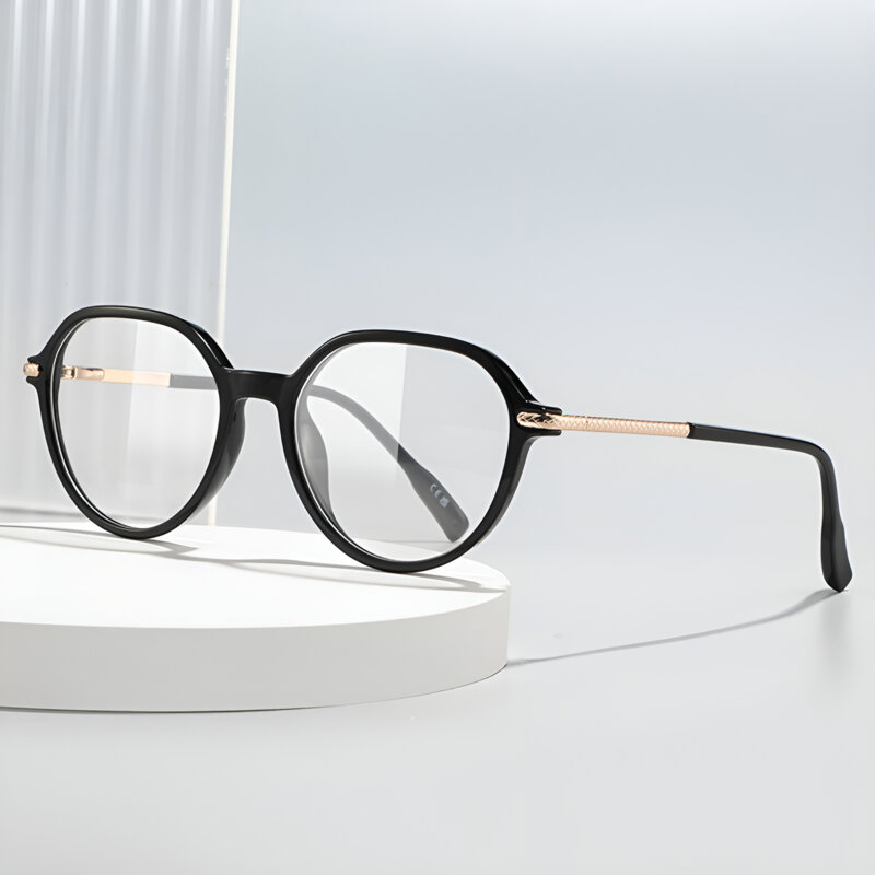 Ochelari pentru PC premium browline Techsuit, negru, TM1062
