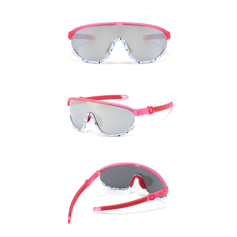 Ochelari sport cu protectie UV, pentru copii Techsuit 2025, galben