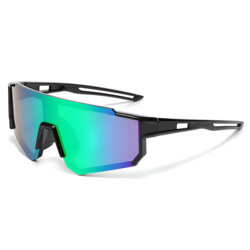 Ochelari sport cu protectie UV, pentru copii Techsuit R601, verde