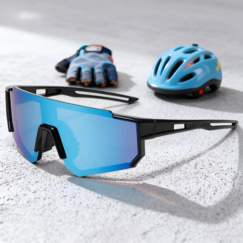 Ochelari sport cu protectie UV, pentru copii Techsuit R601, negru