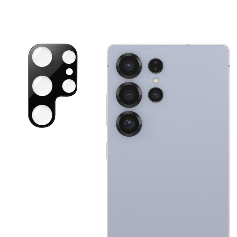 Folie camera Samsung Galaxy S25 Ultra Techsuit Full Glass, negru