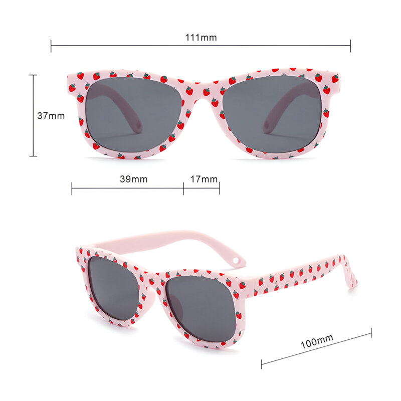 Ochelari de soare pentru copii Techsuit 5218, roz
