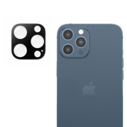 Folie camera iPhone 12 Pro Max Techsuit Full Glass, negru
