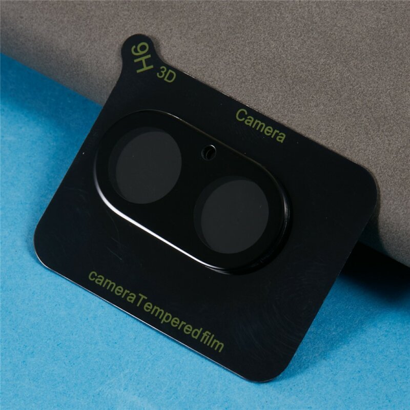 Folie camera iPhone 16 Techsuit Full Glass, negru