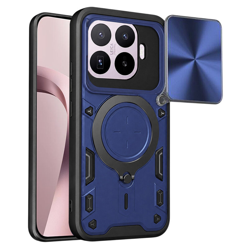 Husa Xiaomi 17T Techsuit CamGuard Pro, albastru