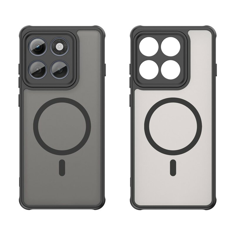 Husa Motorola Edge 60 Pro Techsuit HaloFrost II MagSafe, negru