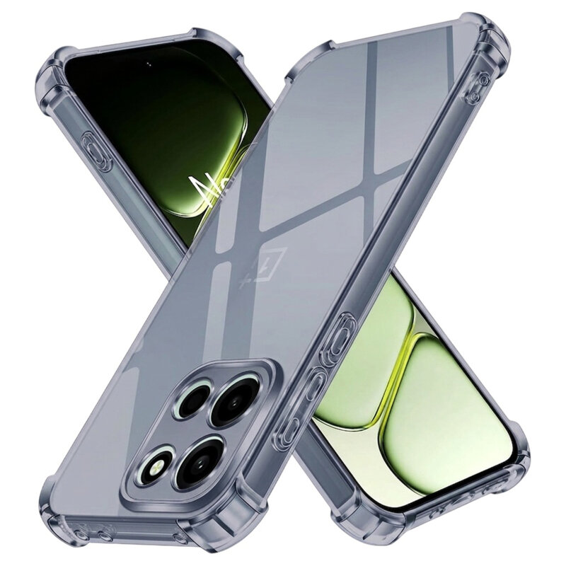 Husa OnePlus Nord 6 Techsuit Shockproof Clear Silicone, fumuriu