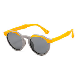 Ochelari de soare pentru copii Techsuit 601, oranj/gri