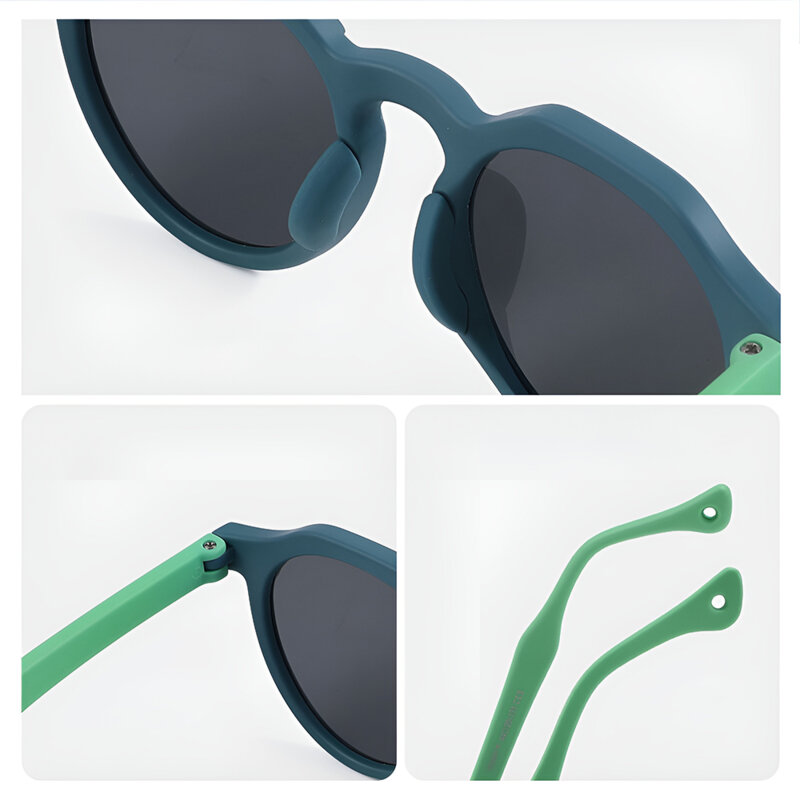 Ochelari de soare pentru copii Techsuit 601, oranj/gri