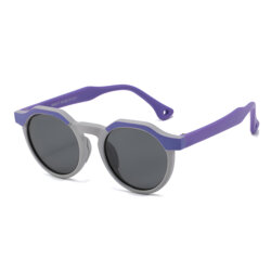 Ochelari de soare pentru copii Techsuit 601, mov/gri