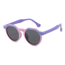 Ochelari de soare pentru copii Techsuit 601, mov/roz