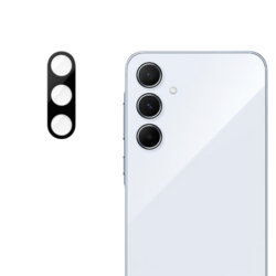 Folie camera Samsung Galaxy A55 5G Techsuit Full Glass, negru