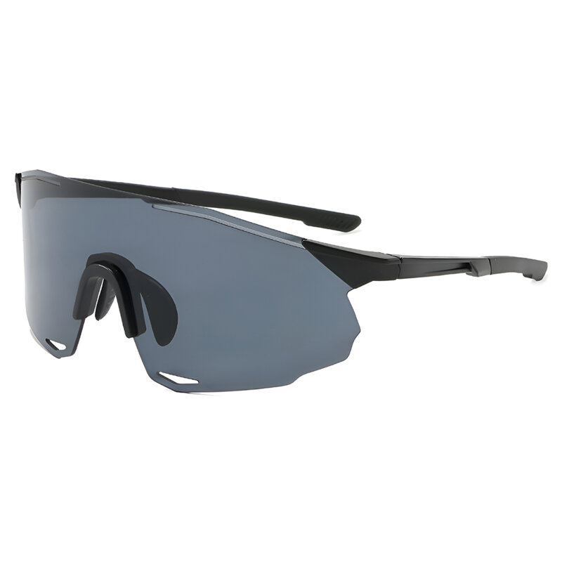Ochelari supradimensionati sport Techsuit 8853, negru/gri