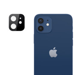 Folie camera iPhone 12 Techsuit Full Glass, negru