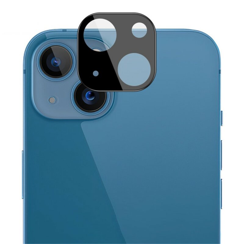 Folie camera iPhone 15 Techsuit Full Glass, negru