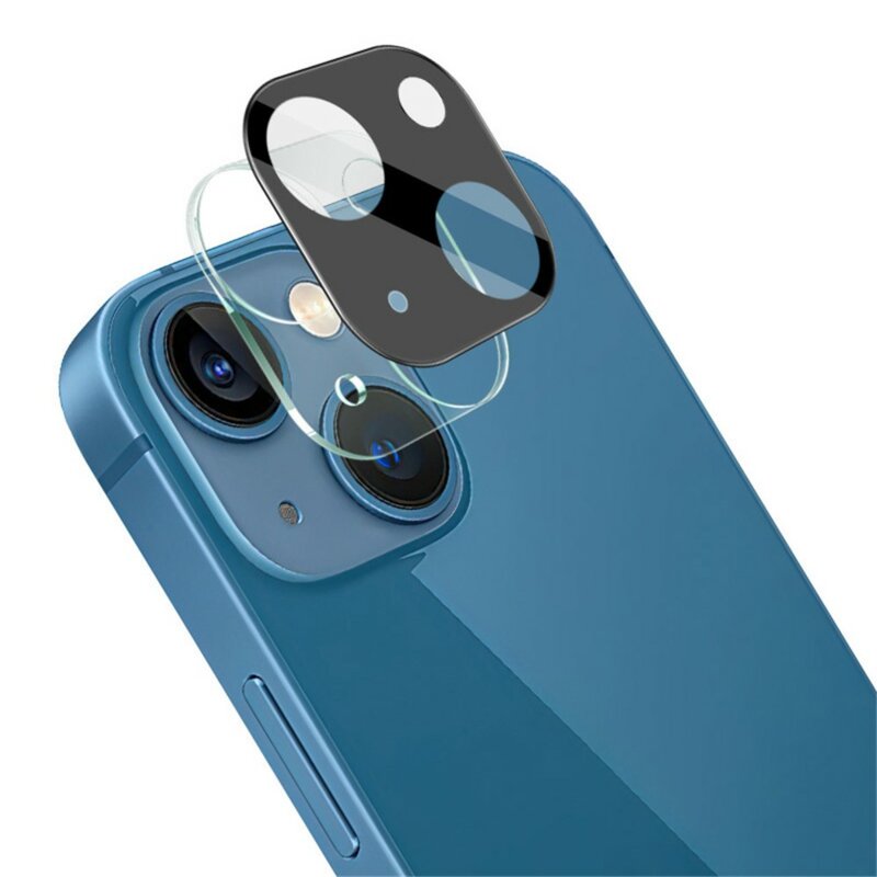 Folie camera iPhone 15 Techsuit Full Glass, negru