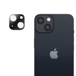 Folie camera iPhone 14 Techsuit Full Glass, negru