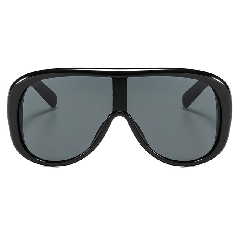 Ochelari dama aviator supradimensionati Techsuit 89337, negru