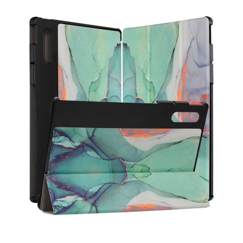 Husa Lenovo Yoga Tab Plus 12.7 Techsuit FoldPro, Green Time