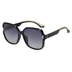 Ochelari supradimensionati de dama, UV400 Techsuit 5228, negru