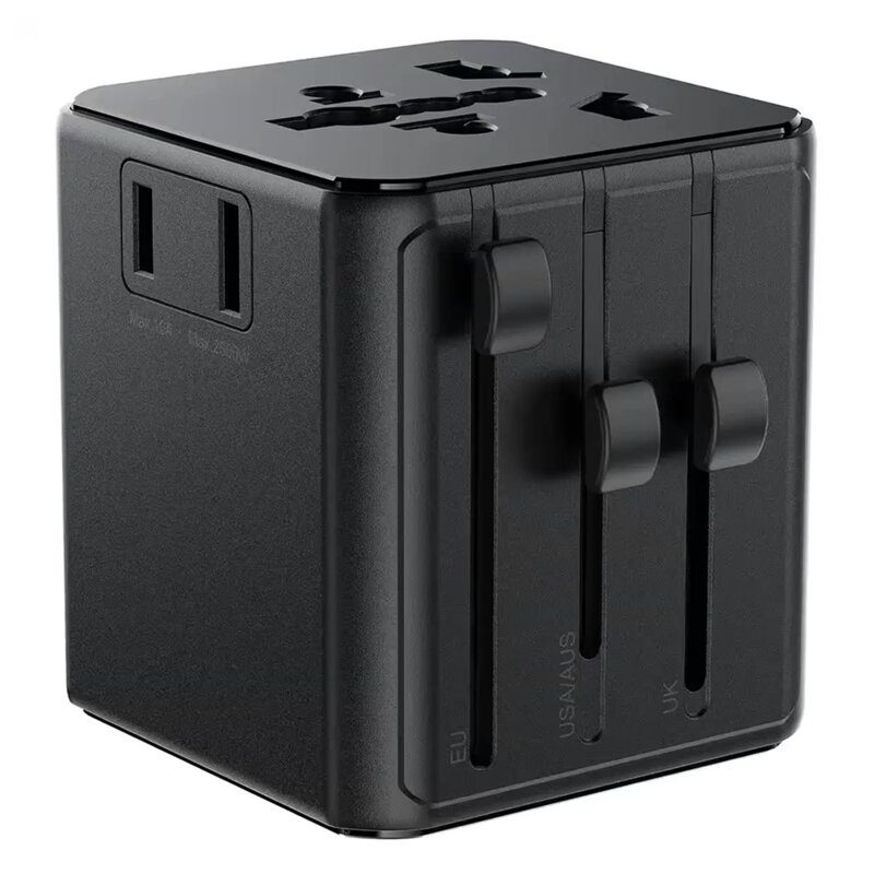 Adaptor priza universal Fast Charge Acefast Z11, 2500W, negru